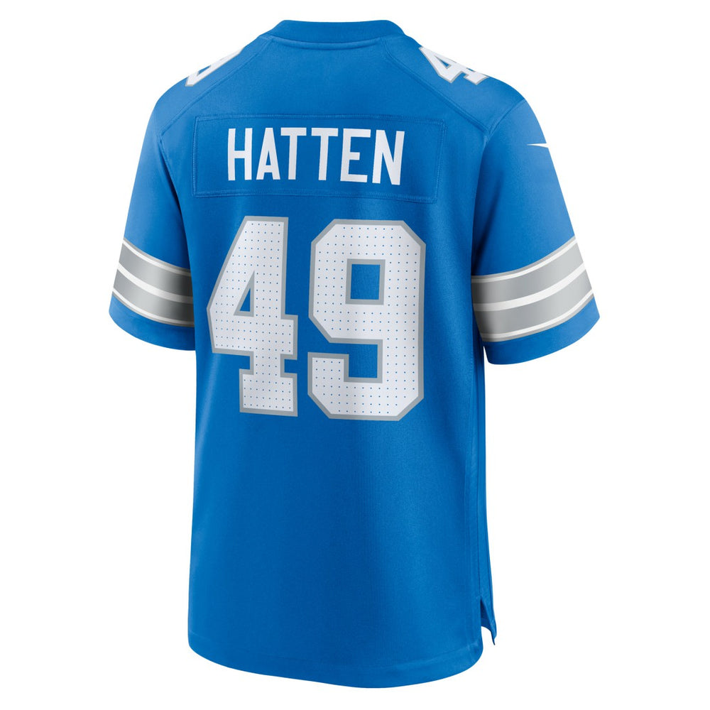 Detroit Lions Hogan Hatten  Game Jersey | NFL Outlet