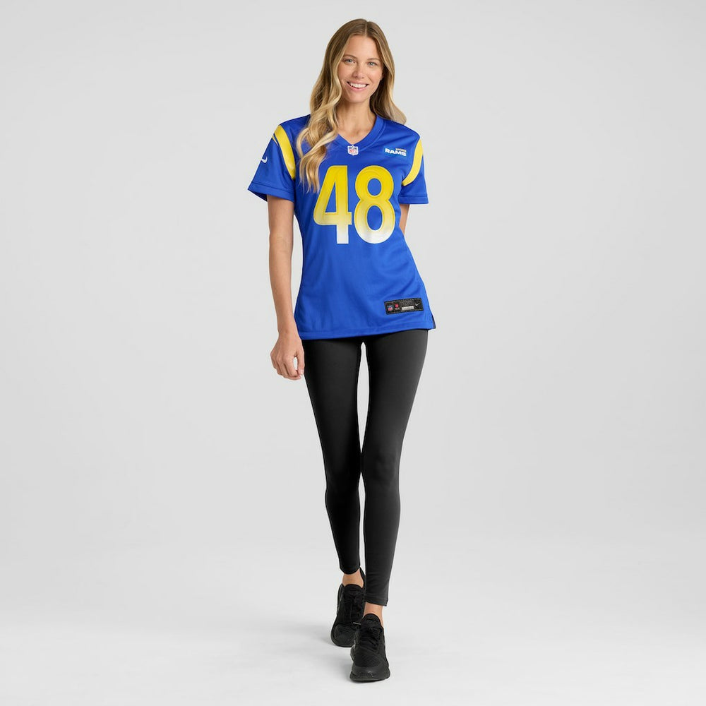 Los Angeles Rams Omar Speights  Women's Game Jersey | NFL New