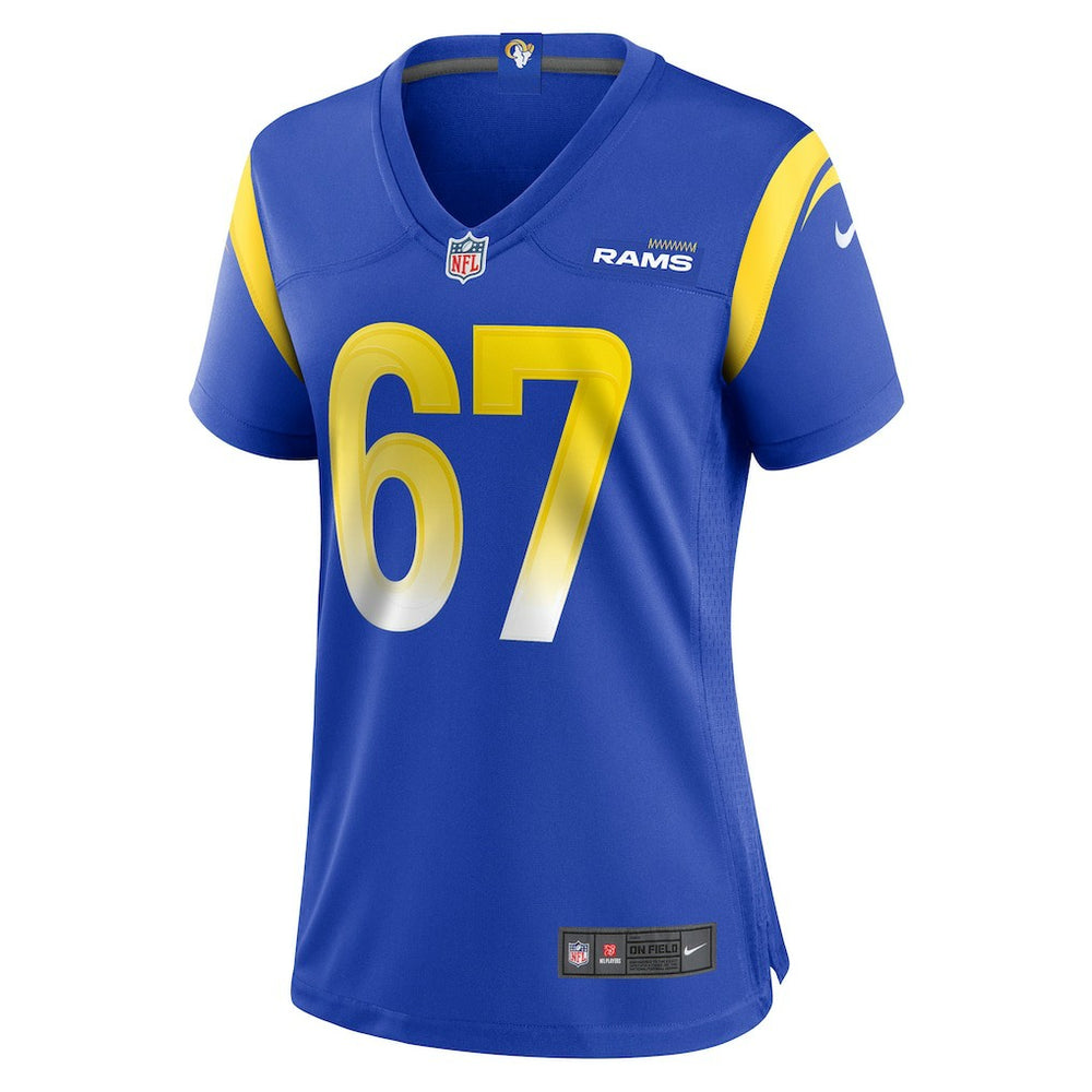 Los Angeles Rams Justin Dedich  Women's Game Jersey | NFL Outlet