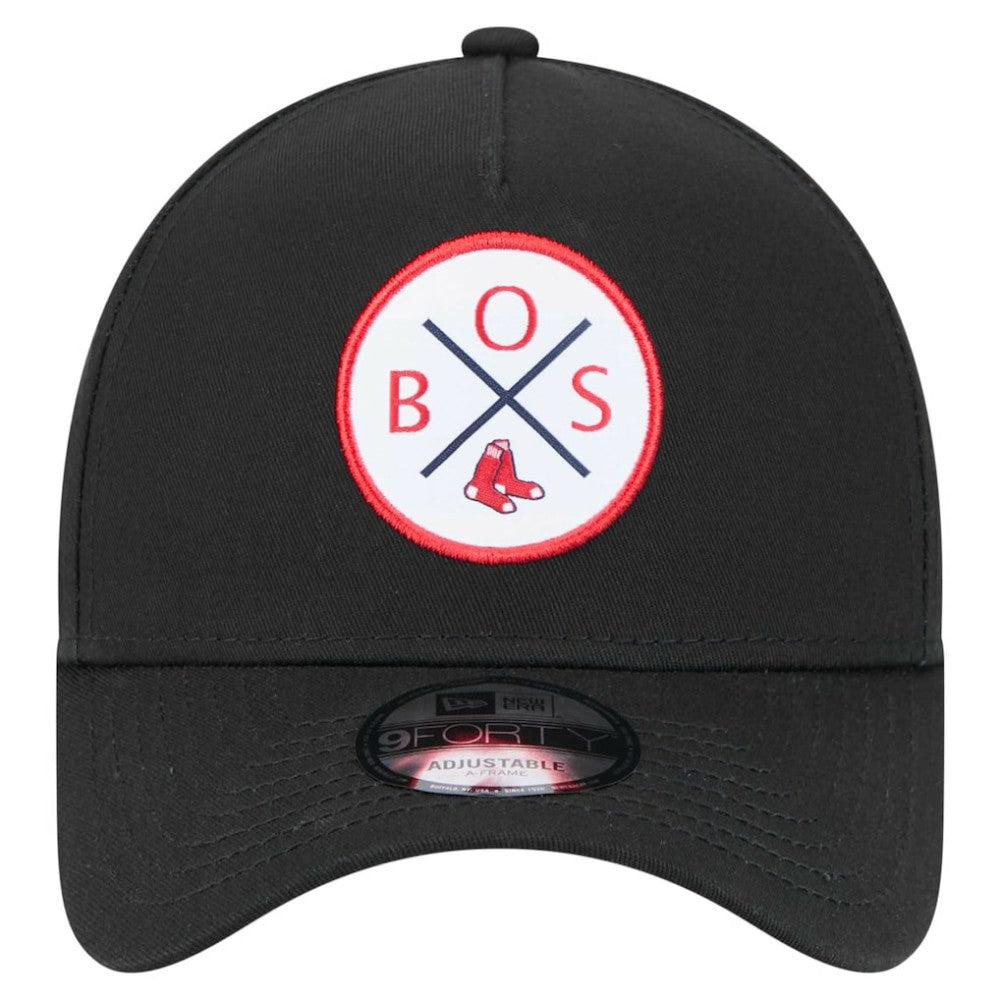 Boston Red Sox New Era 9FORTY A-Frame Adjustable Hat - MLB Hats