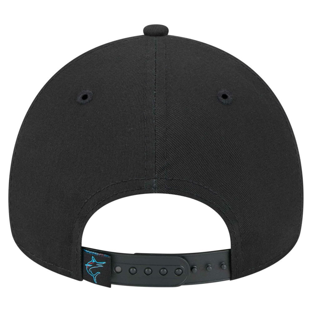 Miami Marlins New Era 9FORTY A-Frame Adjustable Hat - MLB Hats