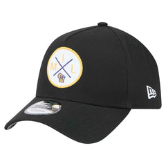 Milwaukee Brewers New Era 9FORTY A-Frame Adjustable Hat - MLB Hats