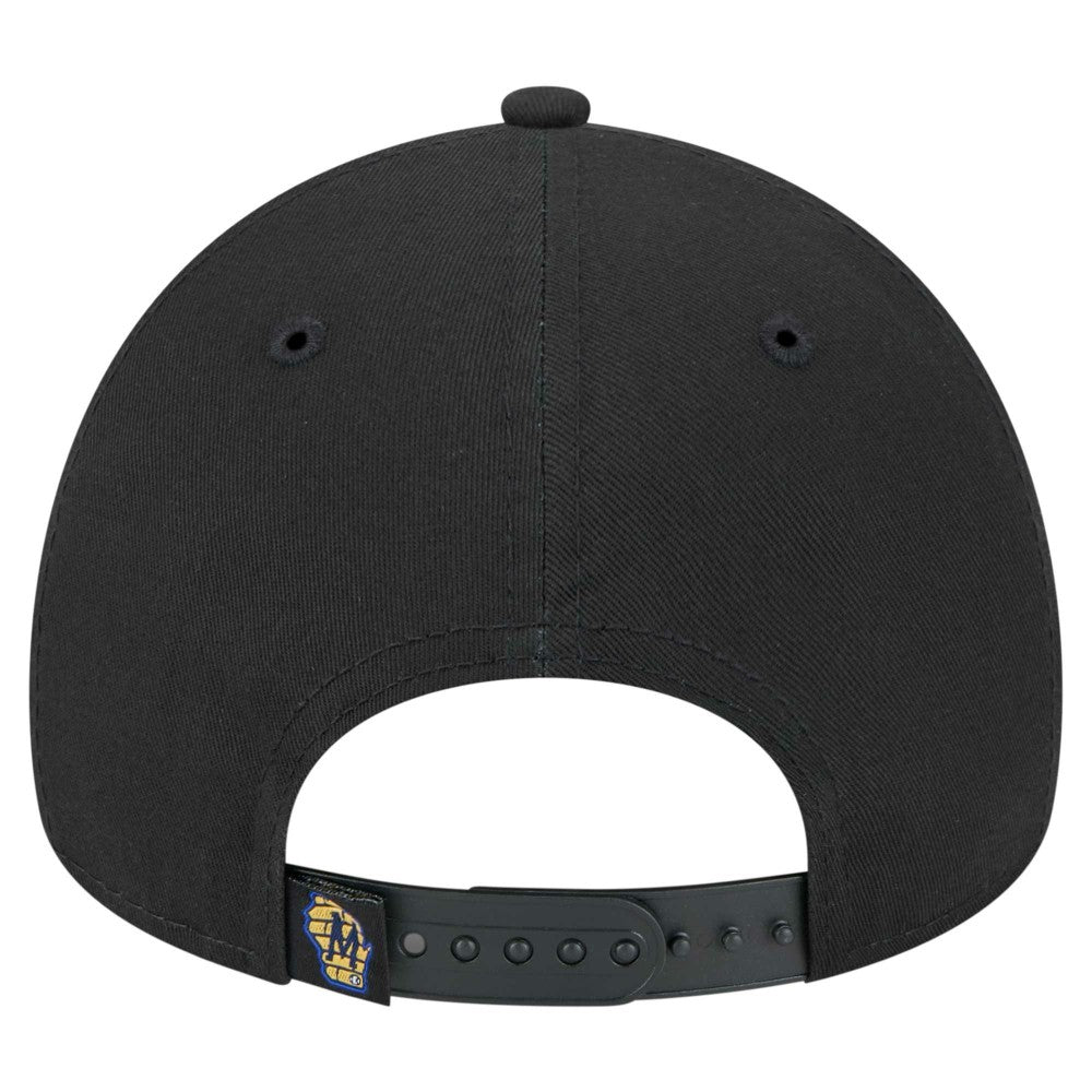Milwaukee Brewers New Era 9FORTY A-Frame Adjustable Hat - MLB Hats