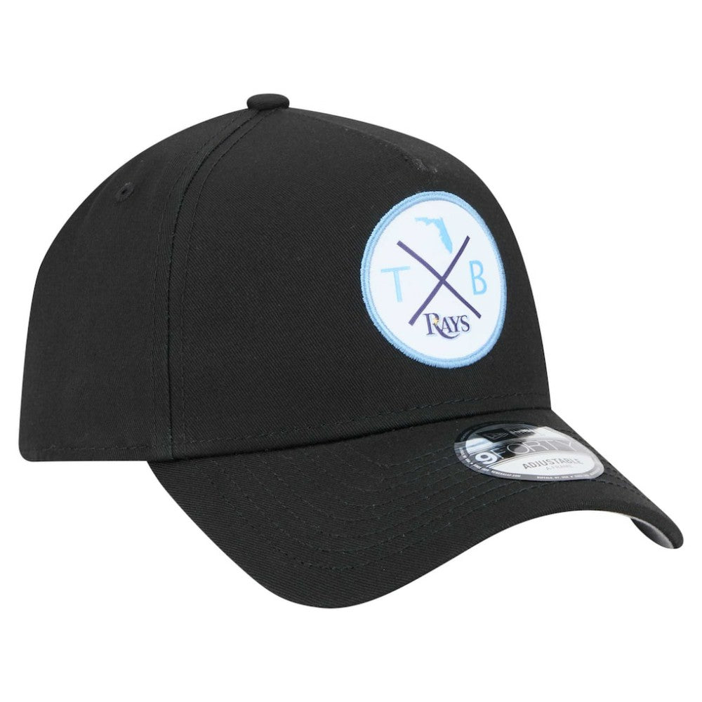 Tampa Bay Rays New Era 9FORTY A-Frame Adjustable Hat - MLB Hats