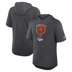 Chicago Bears Tri-Blend Performance Hoodie T-Shirt | NFL Outlet