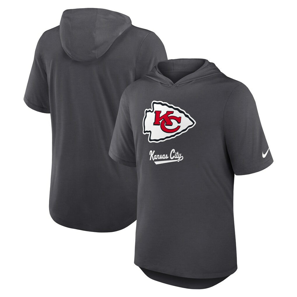 Kansas City Chiefs Tri-Blend Performance Hoodie T-Shirt | NFL Near me