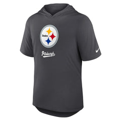 Pittsburgh Steelers Tri-Blend Performance Hoodie T-Shirt | NFL Sale