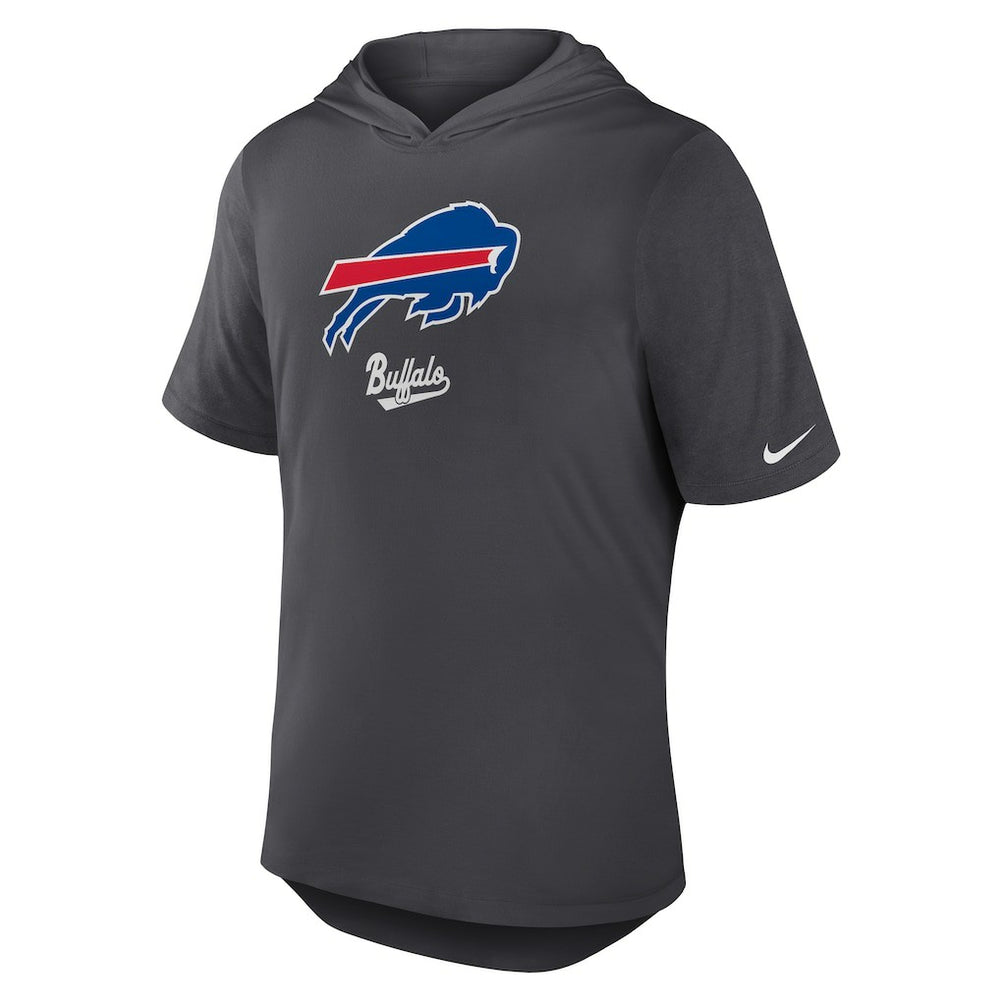 Buffalo Bills Tri-Blend Performance Hoodie T-Shirt | NFL Discount