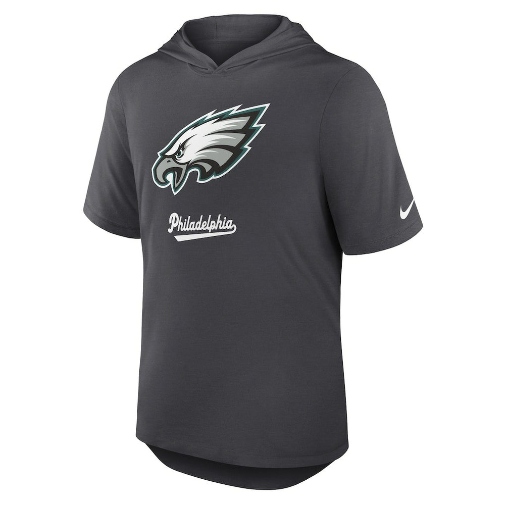 Philadelphia Eagles Tri-Blend Performance Hoodie T-Shirt | NFL New