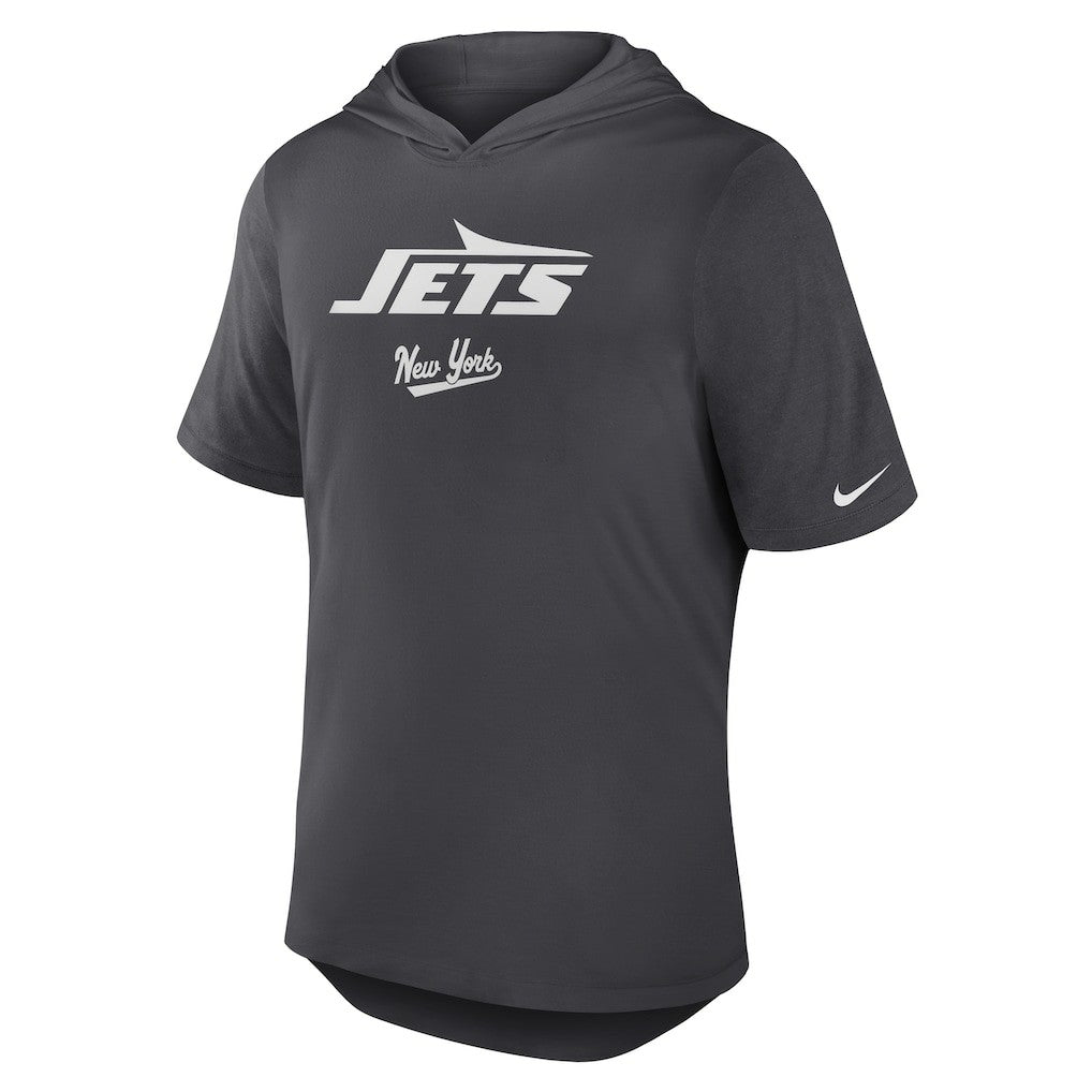 New York Jets Tri-Blend Performance Hoodie T-Shirt | NFL Sale