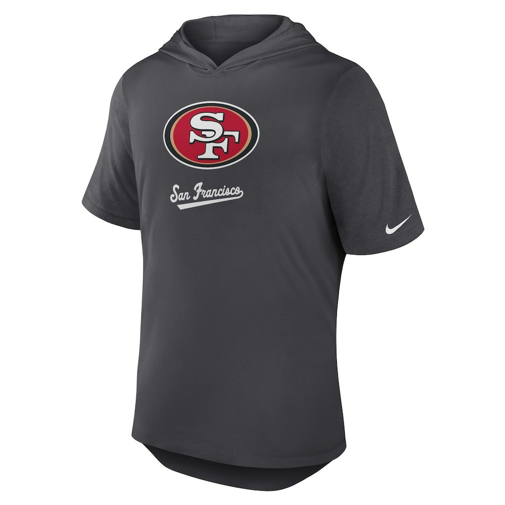 San Francisco 49ers Tri-Blend Performance Hoodie T-Shirt | NFL Online