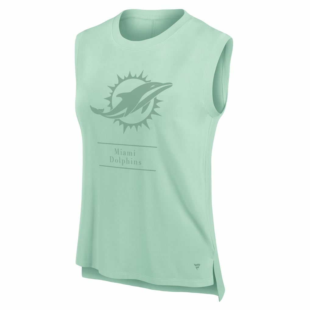 Miami Dolphins Women's Studio Embrace Tank Top | NFL New