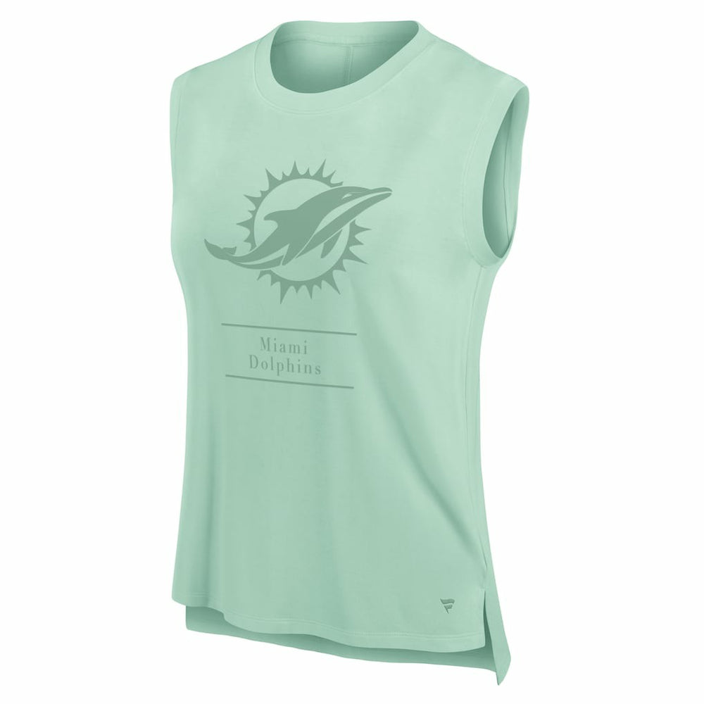 Miami Dolphins Women's Studio Embrace Tank Top | NFL New