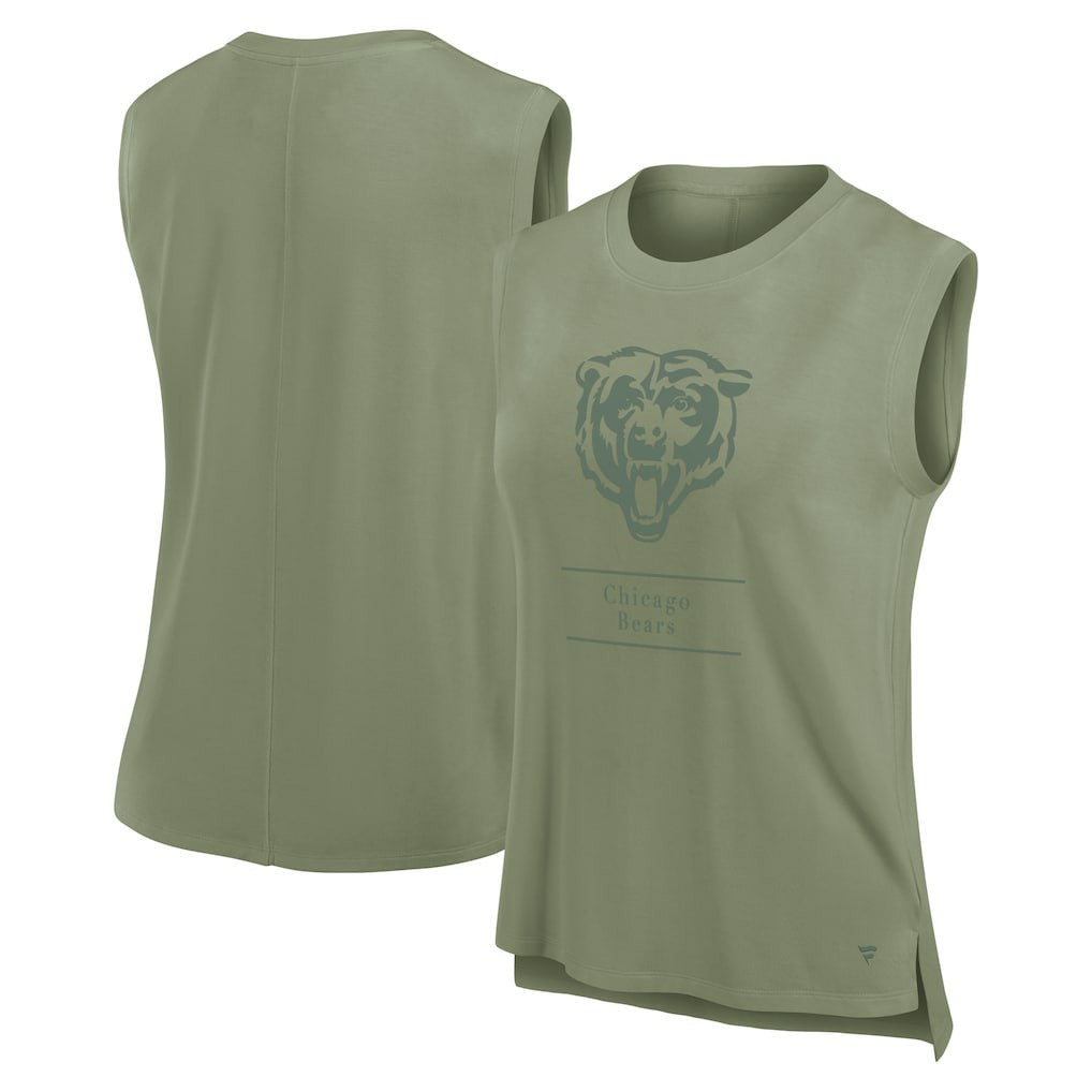 Chicago Bears Women's Studio Embrace Tank Top | NFL Outlet