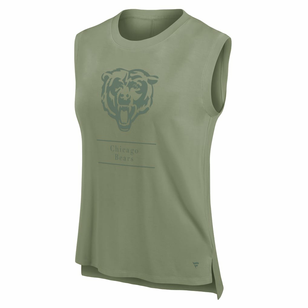 Chicago Bears Women's Studio Embrace Tank Top | NFL Outlet
