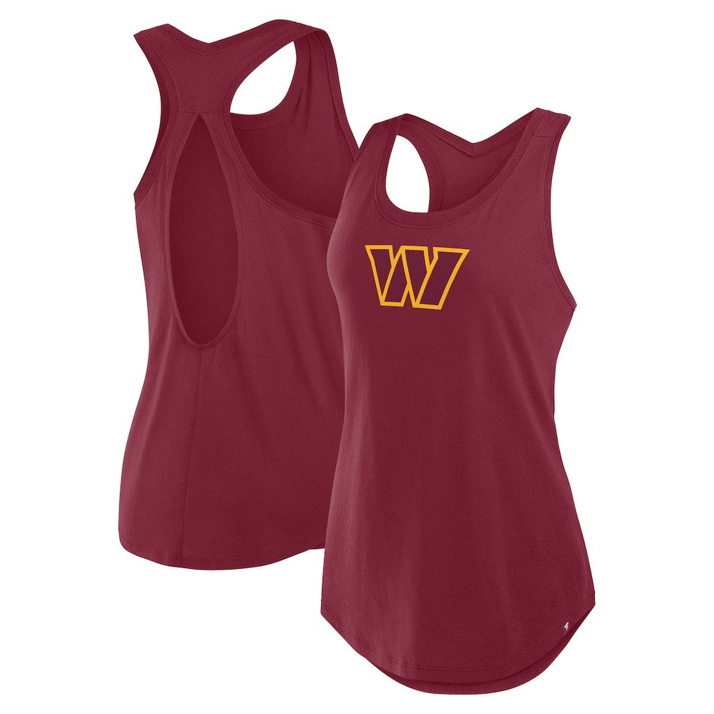 Washington Commanders Women's Iron Fan Tank Top | NFL Online