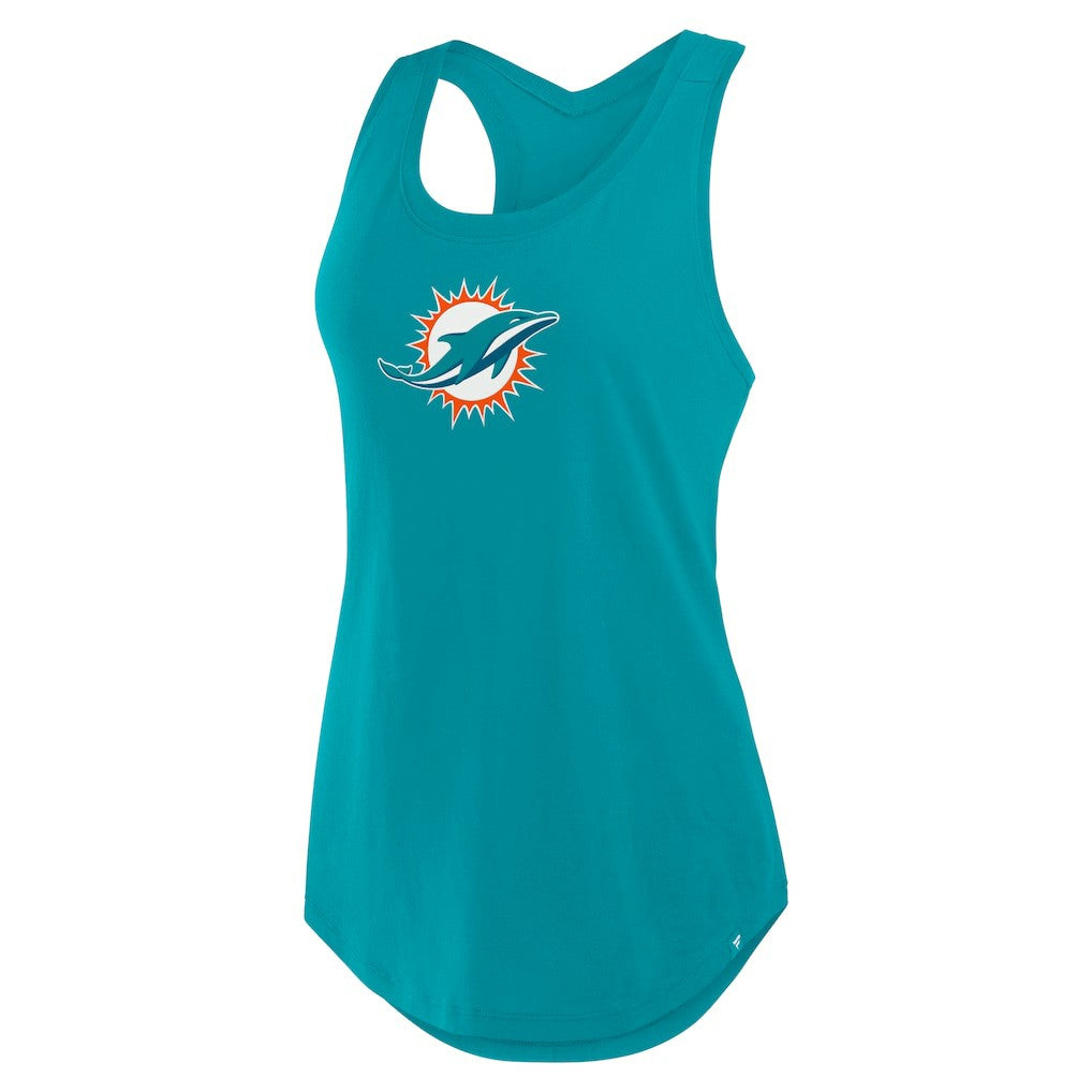 Miami Dolphins Women's Iron Fan Tank Top | NFL New