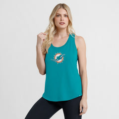 Miami Dolphins Women's Iron Fan Tank Top | NFL New