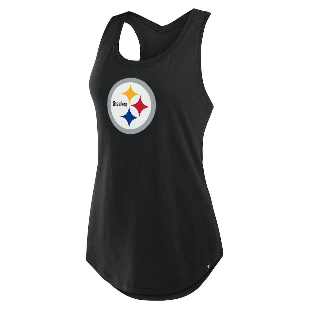 Pittsburgh Steelers Women's Iron Fan Tank Top | NFL Discount