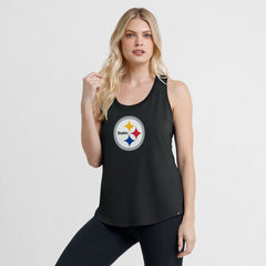 Pittsburgh Steelers Women's Iron Fan Tank Top | NFL Discount