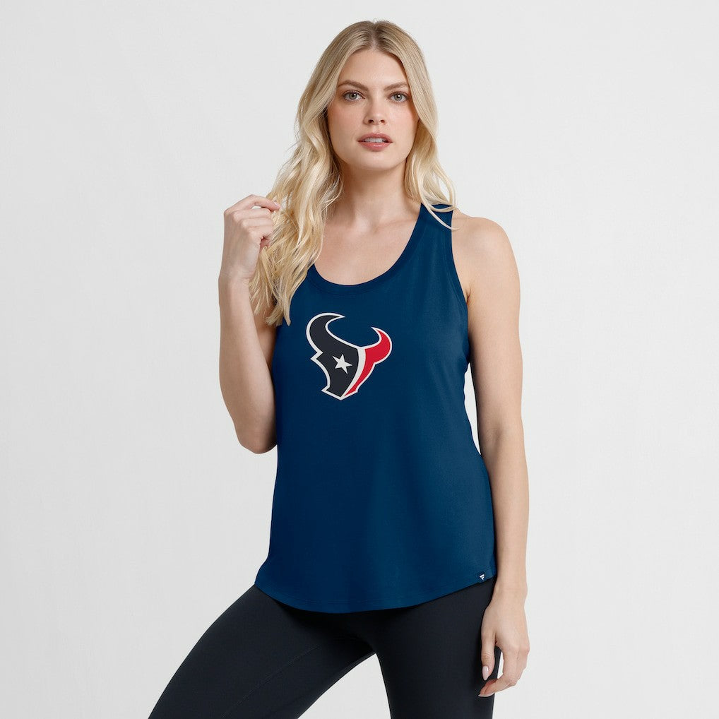 Houston Texans Women's Iron Fan Tank Top | NFL Discount
