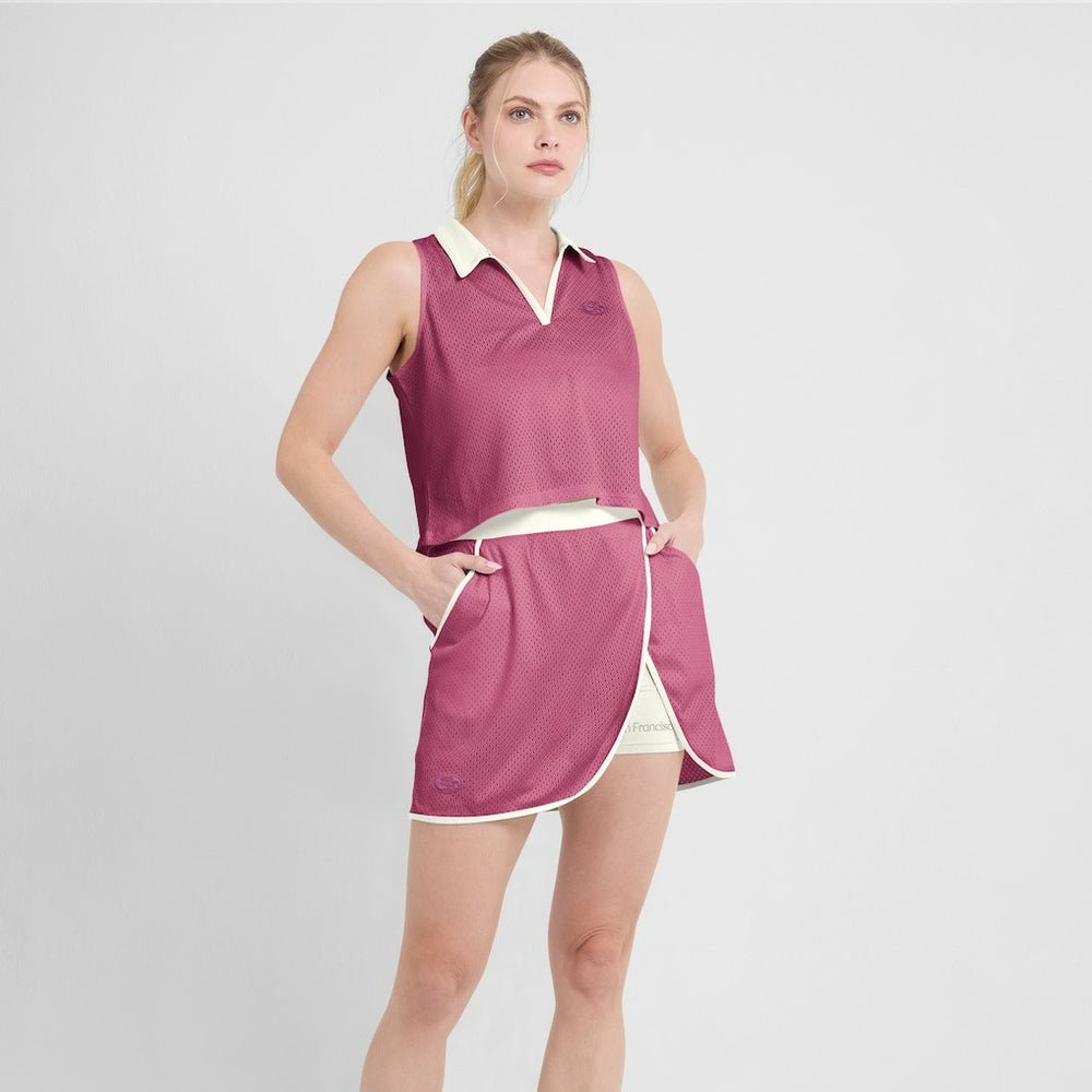 San Francisco 49ers Women's Studio Wellness V-Neck Tank Top | NFL Discount