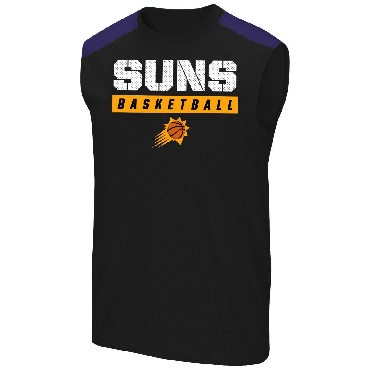 Black Devin Booker Phoenix Suns Profile Big & Tall Player Muscle Tank | NBA