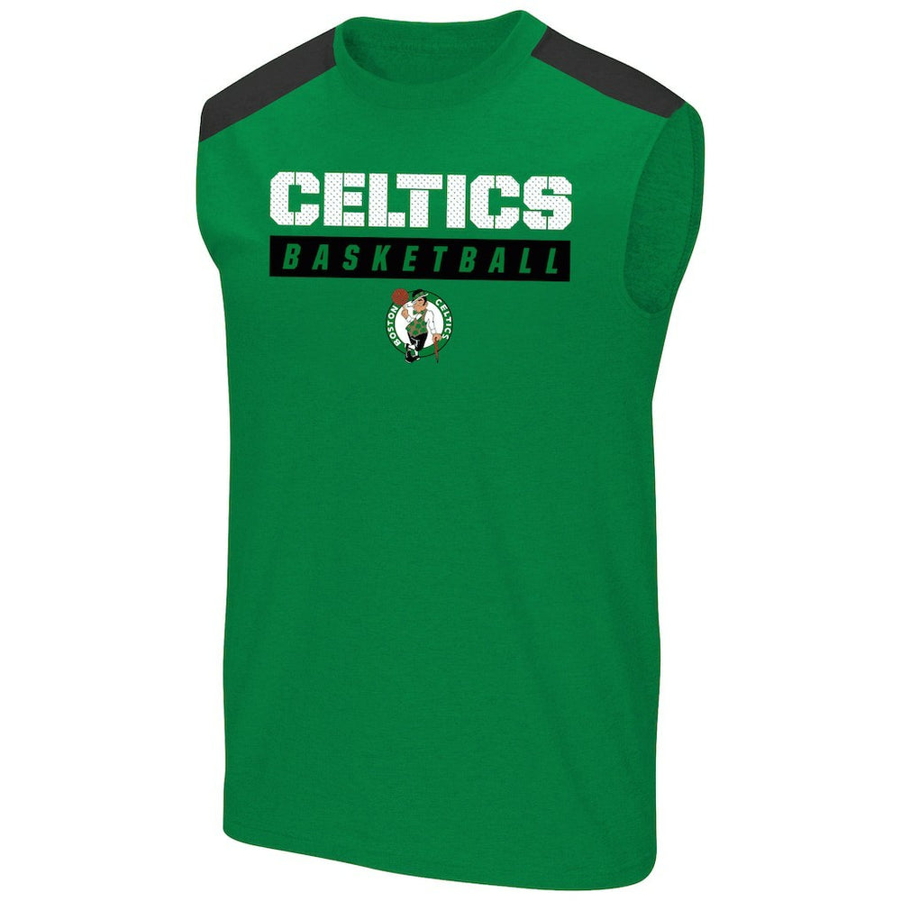 Kelly Green Jayson Tatum Boston Celtics Profile Big & Tall Player Muscle Tank | NBA