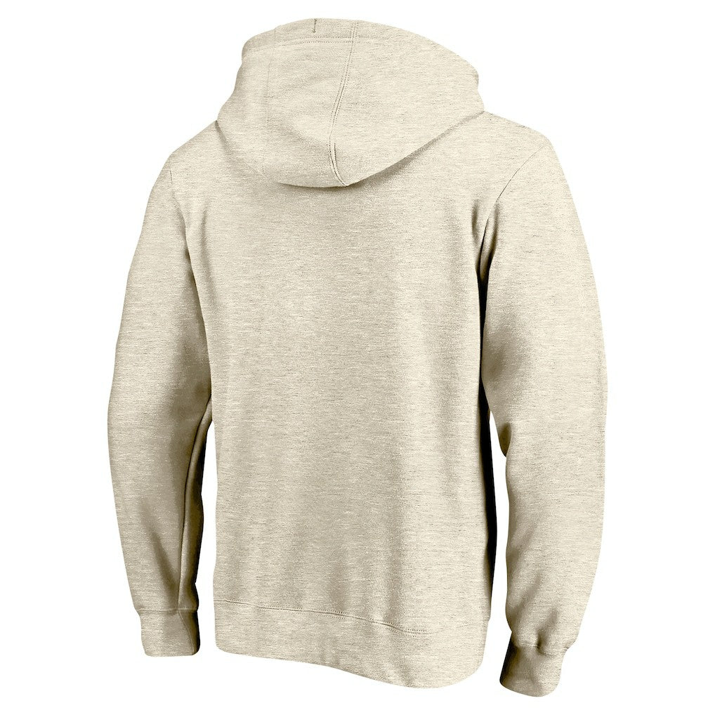 Cream Jayson Tatum Boston Celtics Profile Big & Tall Player Double Face Tri-Blend Pullover Hoodie | NBA