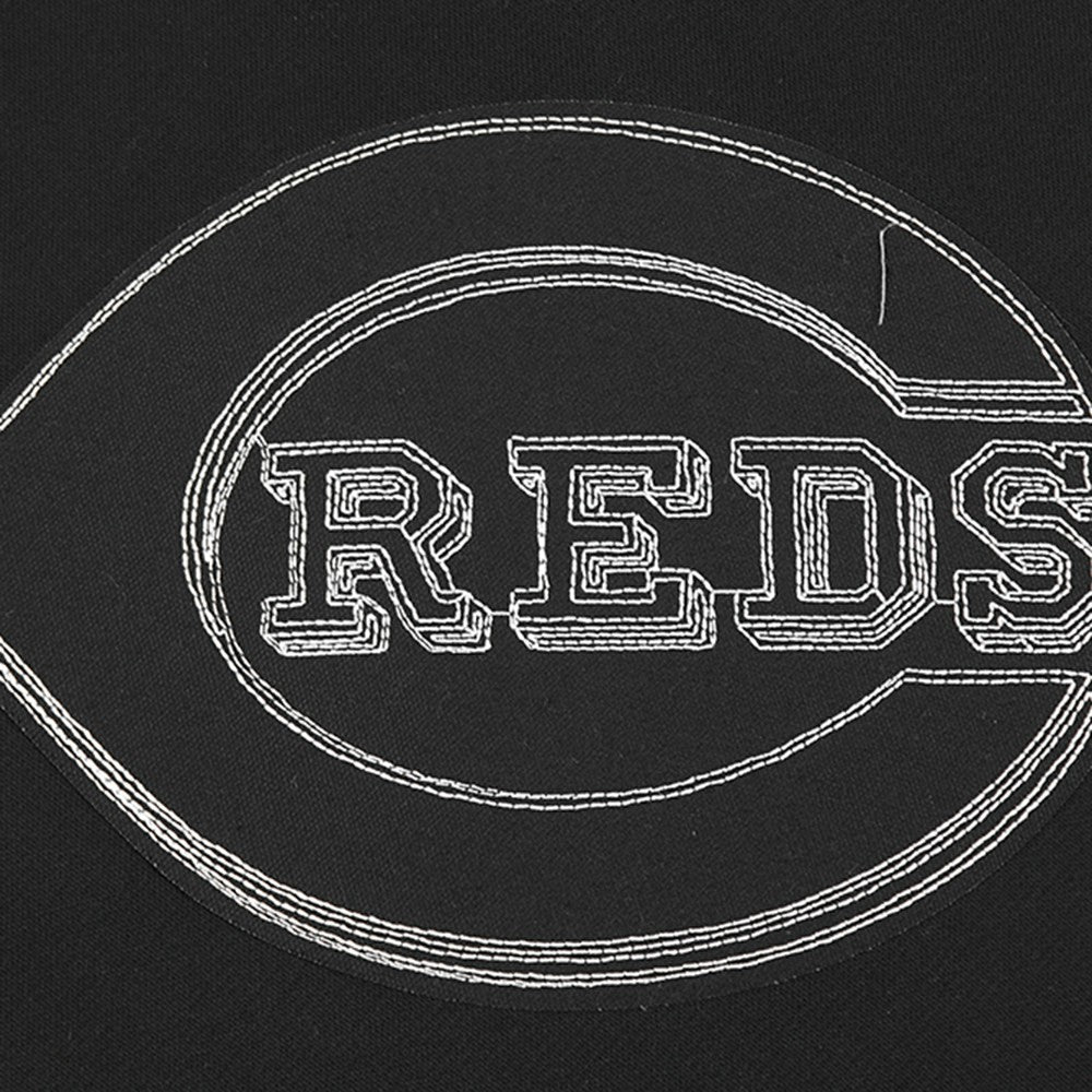 Cincinnati Reds Pro Standard Paint The City Dropped Shoulder Pullover Sweatshirt - MLB Pullover