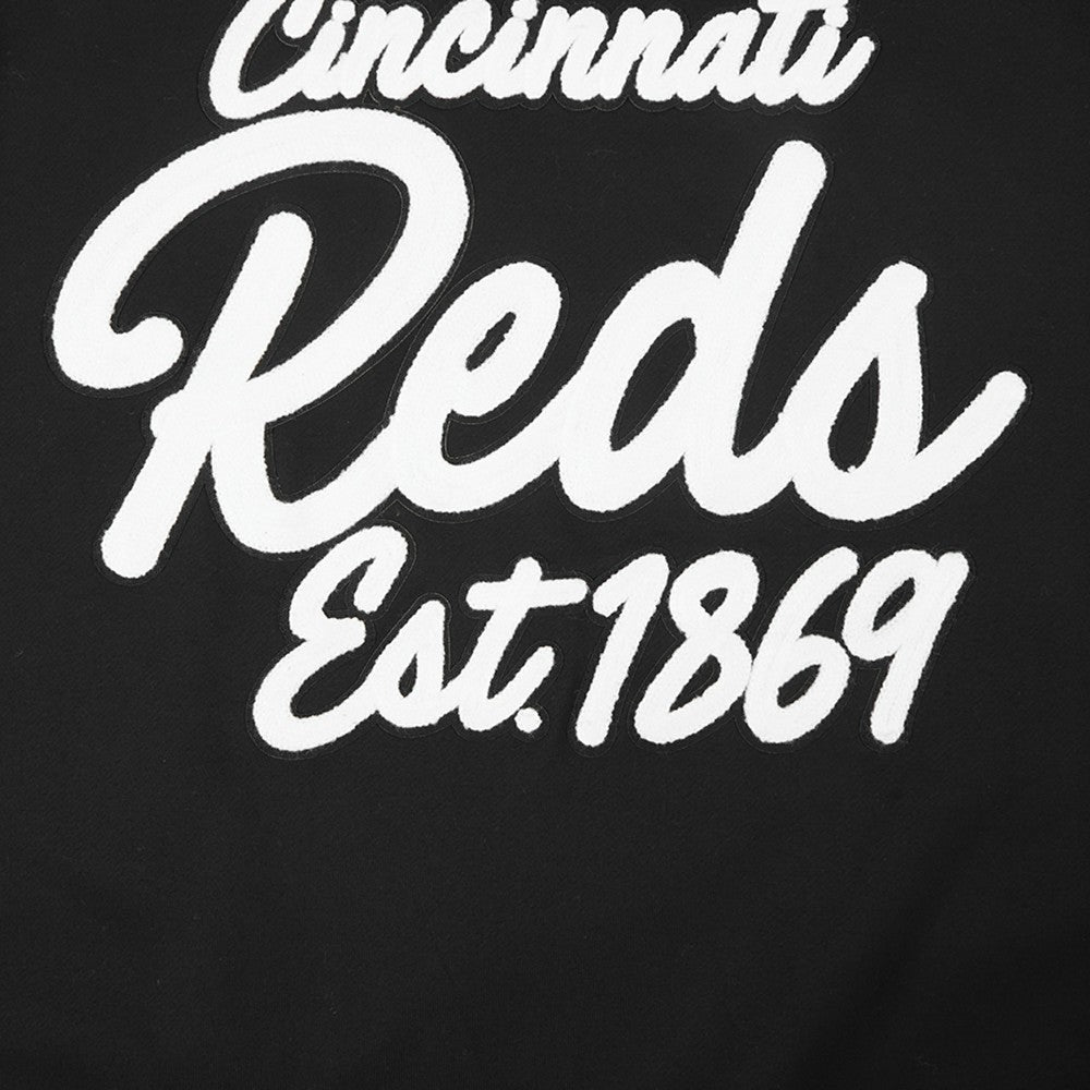Cincinnati Reds Pro Standard Paint The City Dropped Shoulder Pullover Sweatshirt - MLB Pullover