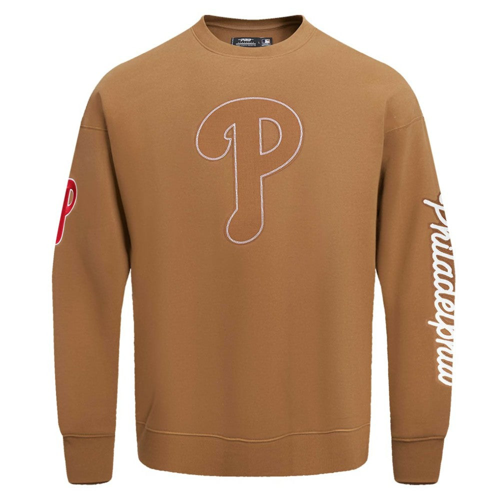 Philadelphia Phillies Pro Standard Paint The City Dropped Shoulder Pullover Sweatshirt - MLB Pullover