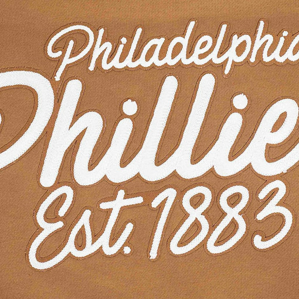 Philadelphia Phillies Pro Standard Paint The City Dropped Shoulder Pullover Sweatshirt - MLB Pullover