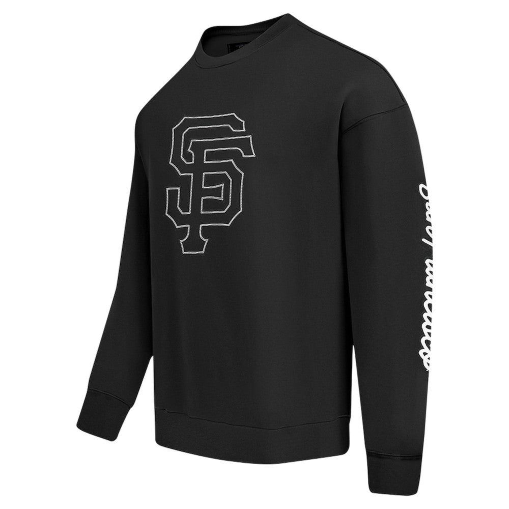 San Francisco Giants Pro Standard Paint The City Dropped Shoulder Pullover Sweatshirt - MLB Pullover