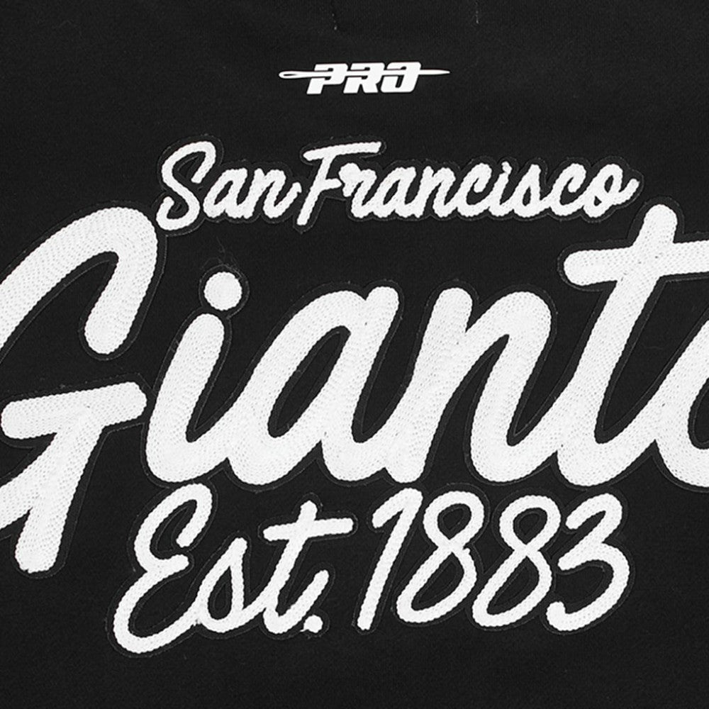 San Francisco Giants Pro Standard Paint The City Dropped Shoulder Pullover Sweatshirt - MLB Pullover