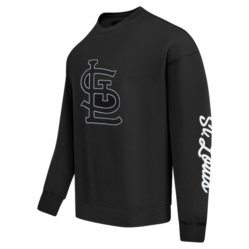 St. Louis Cardinals Pro Standard Paint The City Dropped Shoulder Pullover Sweatshirt - MLB Pullover