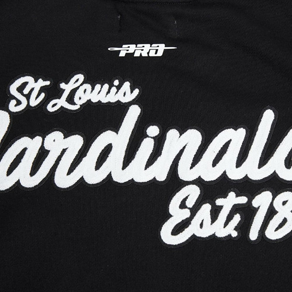 St. Louis Cardinals Pro Standard Paint The City Dropped Shoulder Pullover Sweatshirt - MLB Pullover