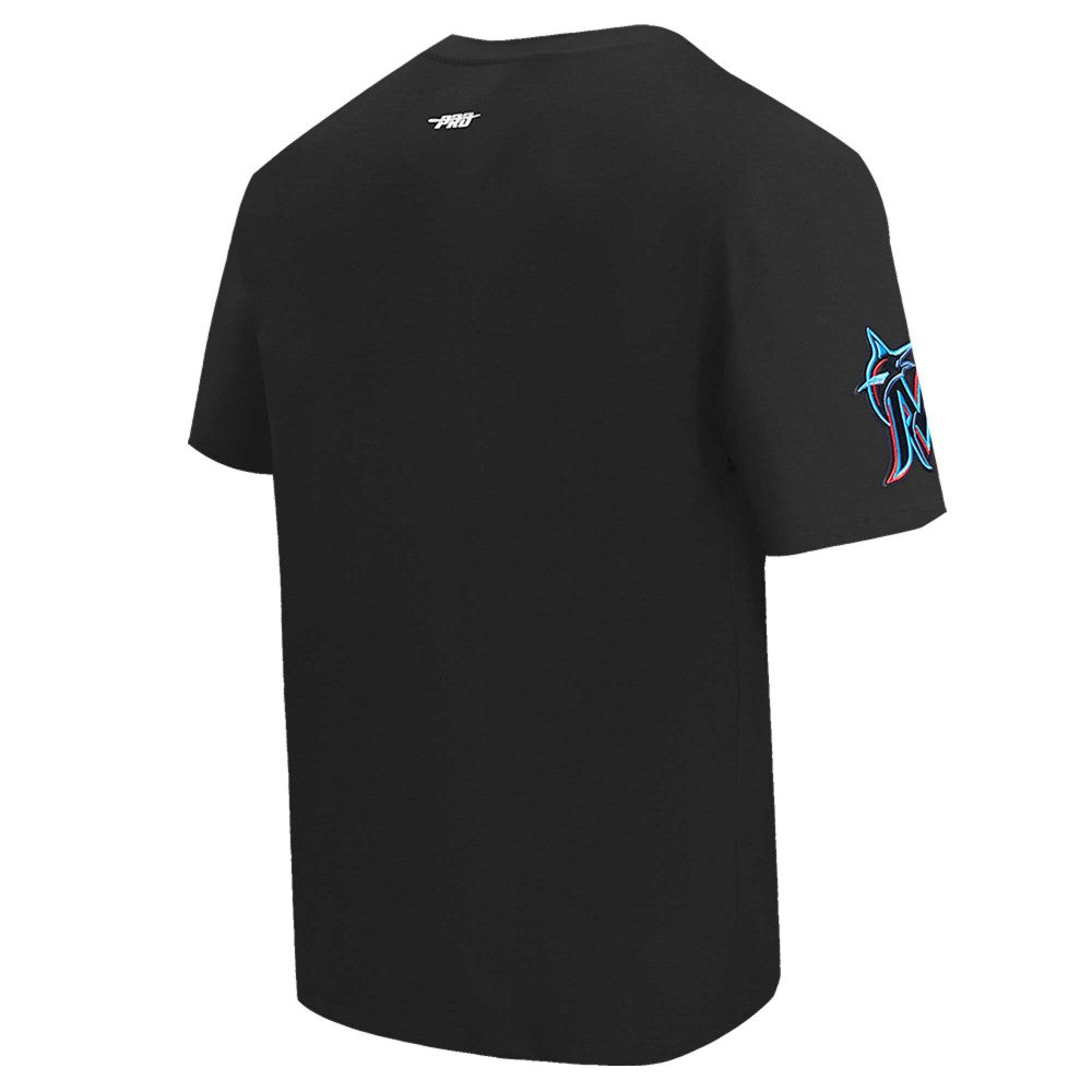 Miami Marlins Pro Standard Turn It Up Dropped Shoulder T-Shirt - MLB T-shirts