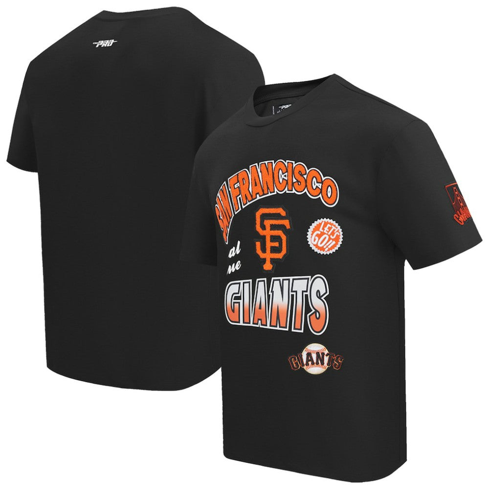 San Francisco Giants Pro Standard Turn It Up Dropped Shoulder T-Shirt - MLB T-shirts