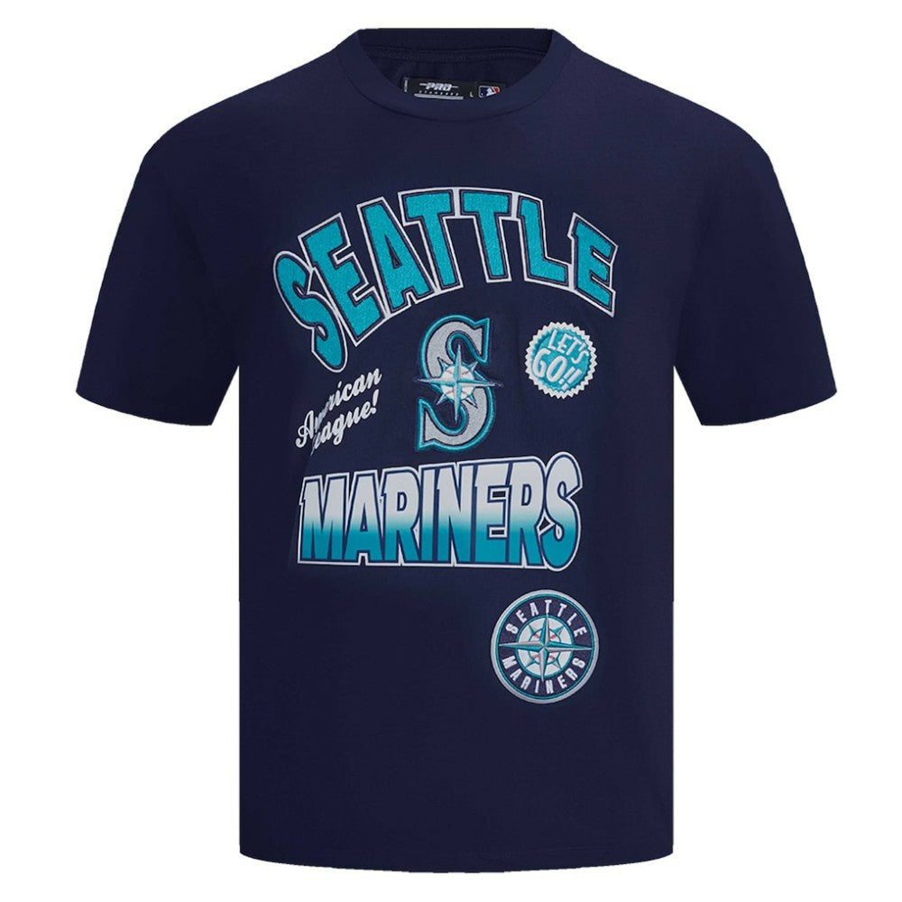 Seattle Mariners Pro Standard Turn It Up Dropped Shoulder T-Shirt - MLB T-shirts