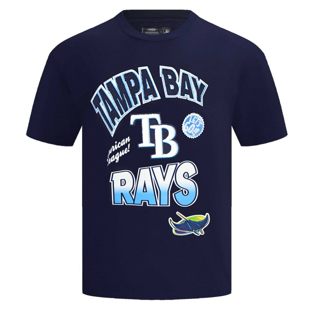 Tampa Bay Rays Pro Standard Turn It Up Dropped Shoulder T-Shirt - MLB T-shirts