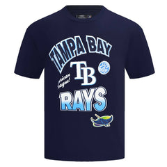 Tampa Bay Rays Pro Standard Turn It Up Dropped Shoulder T-Shirt - MLB T-shirts