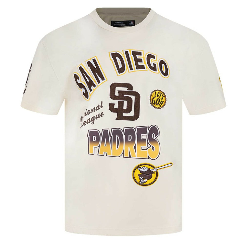 San Diego Padres Pro Standard Turn It Up Dropped Shoulder T-Shirt - MLB T-shirts