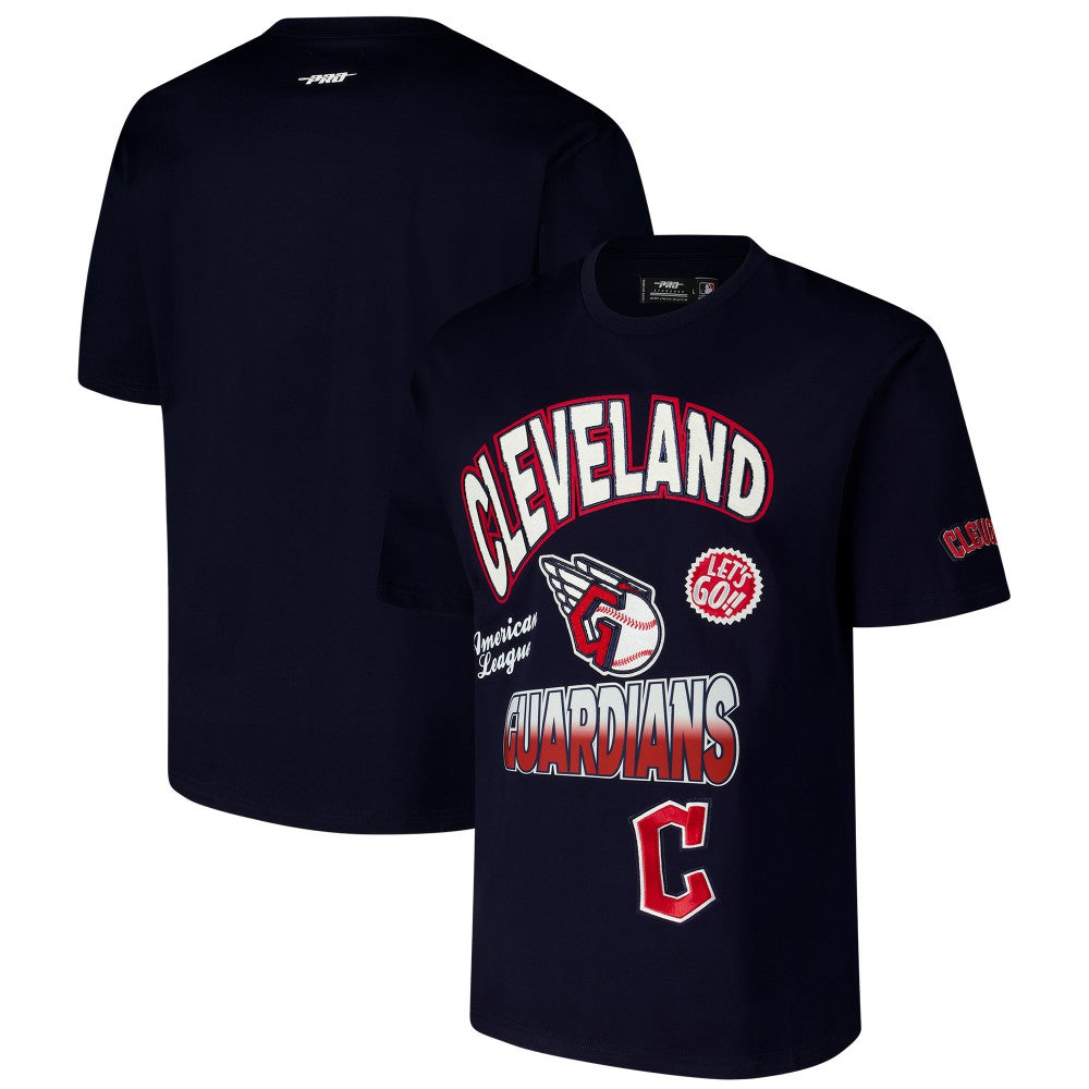 Cleveland Guardians Pro Standard Turn It Up Dropped Shoulder T-Shirt - MLB T-shirts