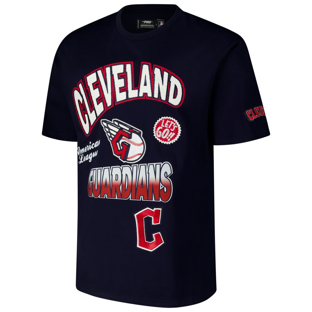 Cleveland Guardians Pro Standard Turn It Up Dropped Shoulder T-Shirt - MLB T-shirts