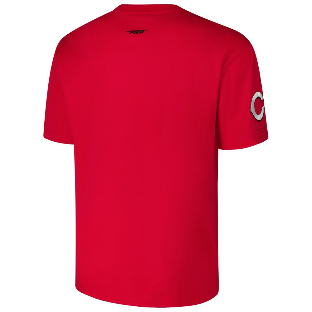 Cincinnati Reds Pro Standard Turn It Up Dropped Shoulder T-Shirt - MLB T-shirts