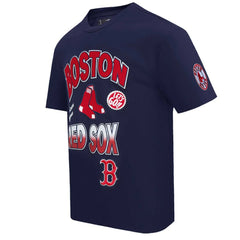 Boston Red Sox Pro Standard Turn It Up Dropped Shoulder T-Shirt - MLB T-shirts