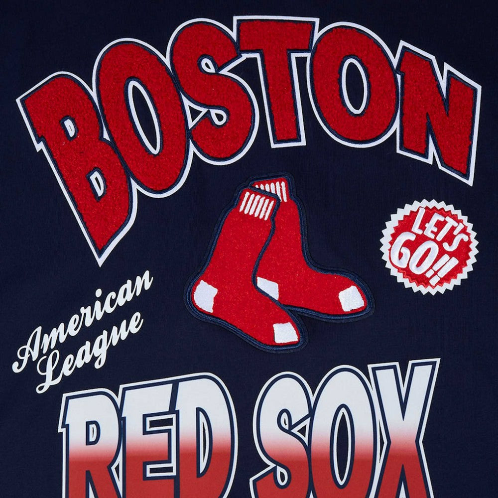 Boston Red Sox Pro Standard Turn It Up Dropped Shoulder T-Shirt - MLB T-shirts