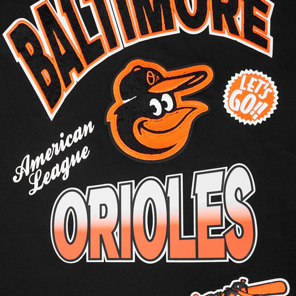 Baltimore Orioles Pro Standard Turn It Up Dropped Shoulder T-Shirt - MLB T-shirts