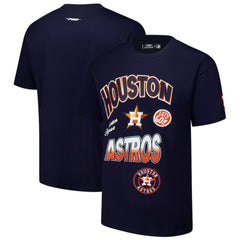 Houston Astros Pro Standard Turn It Up Dropped Shoulder T-Shirt - MLB T-shirts